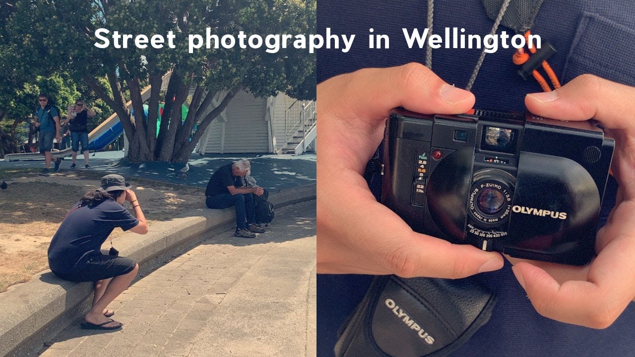 Street Film Photography in Wellington (Olympus XA + Kodak Tri-X 400)