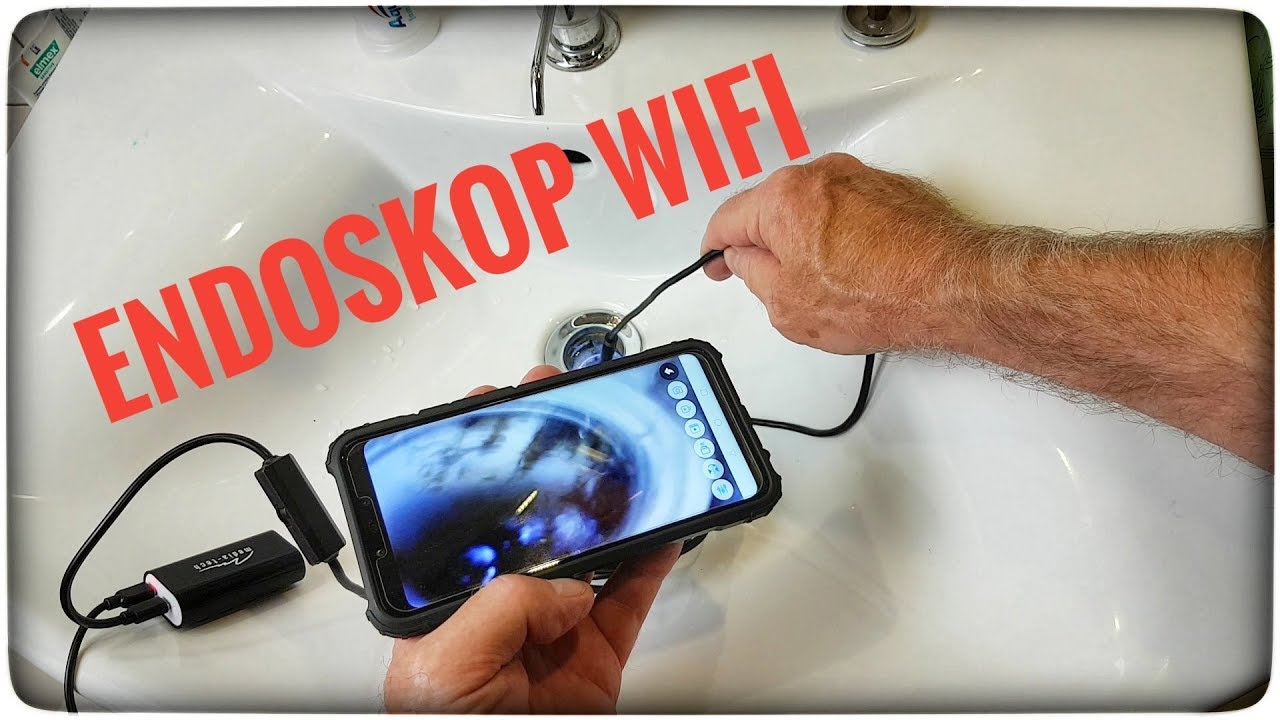 Kamera inspekcyjna - endoskop  HD WiFi