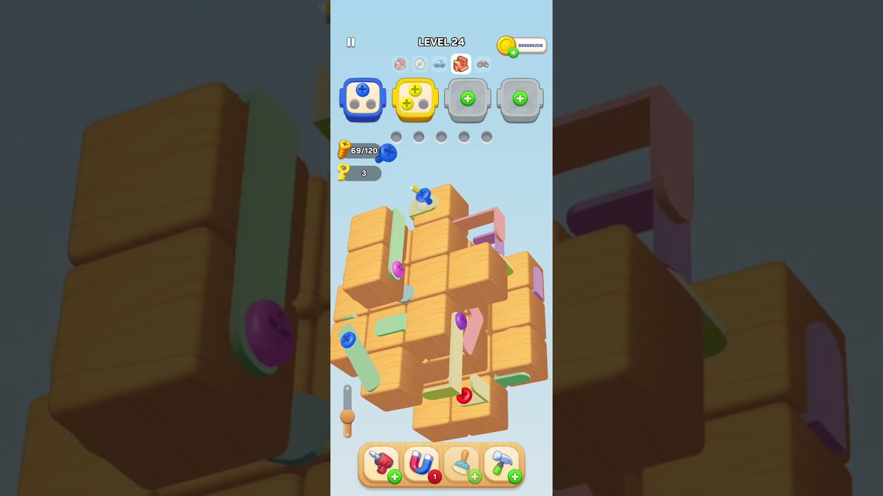 Solving Screwdom Lvl 24