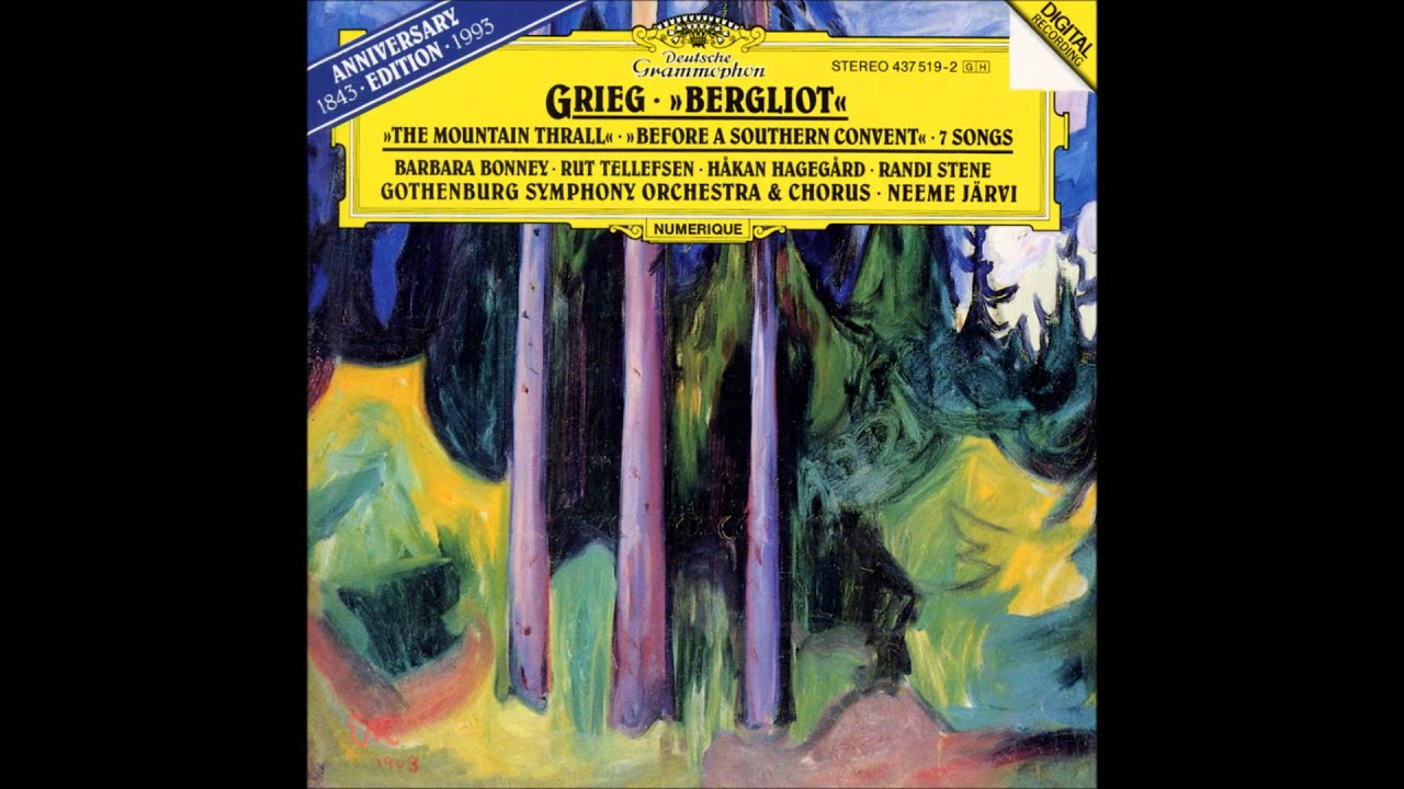 Grieg - Våren (Last Spring) - Neeme Järvi - Barbara Bonney