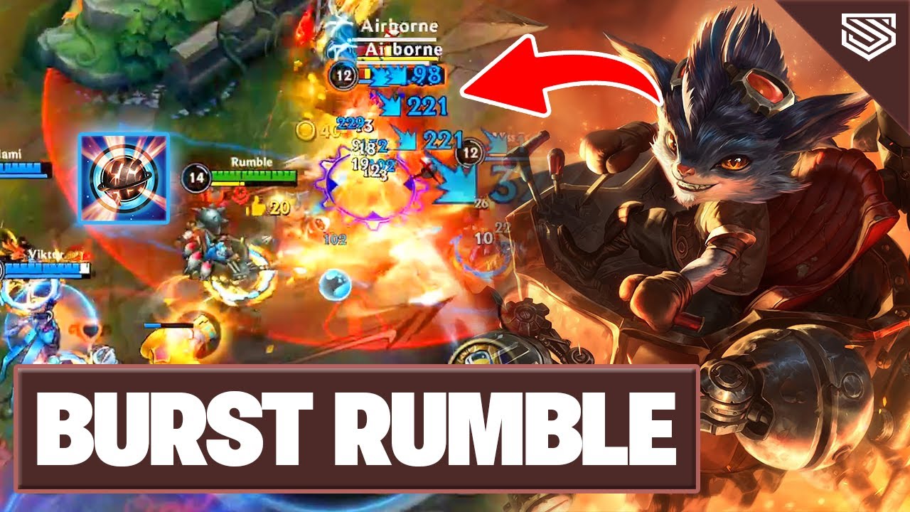 FIRST STRIKE FARMS GOLD 🔥 CRAZY BURST DAMAGE RUMBLE BUILD | WILD RIFT