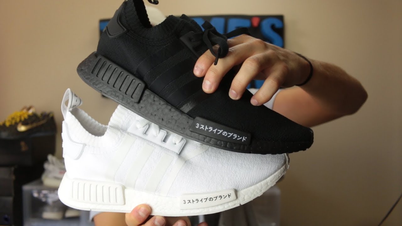 JAPAN NMD R1 PK “TRIPLE BLACK” AND “TRIPLE WHITE”