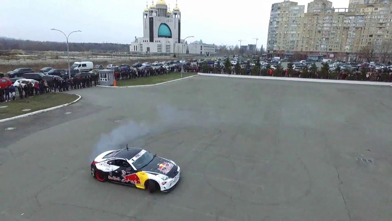 Аэросъемка. Байк-шоу. DriftStuntShow. Киев МВЦ 2016