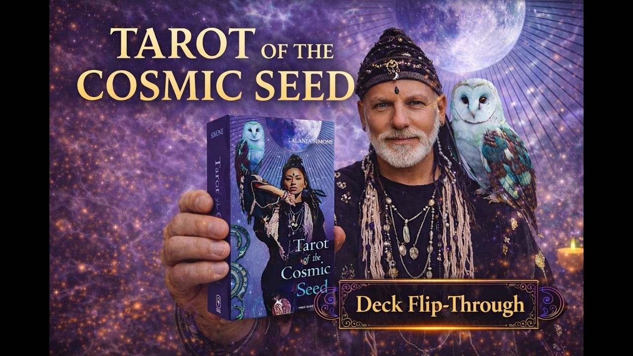 Перелистывание колоды Таро «Космическое семя»: #таро #перелистываниеколоды