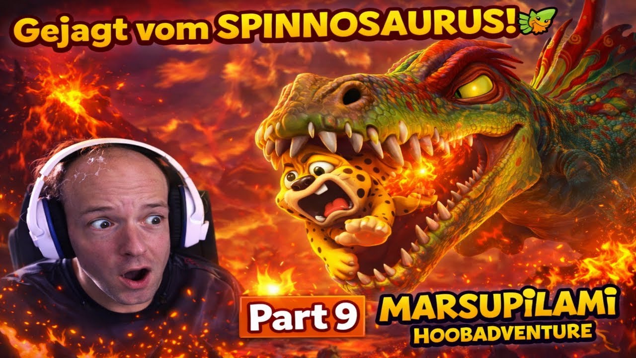 Marsupilami Hoobadventure Part 9 Gejagt vom Spinnosaurus!