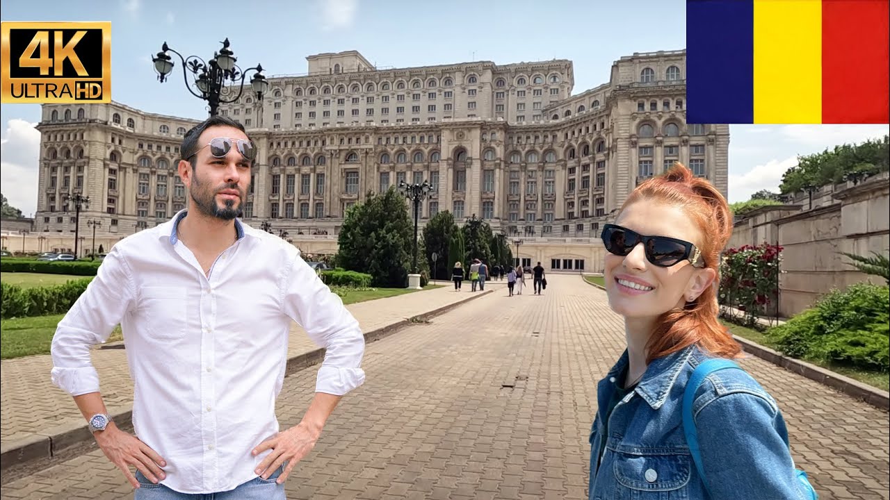 Walk Tour Romanian Palace of Parliament, the biggest building in Europe and the second in the World?