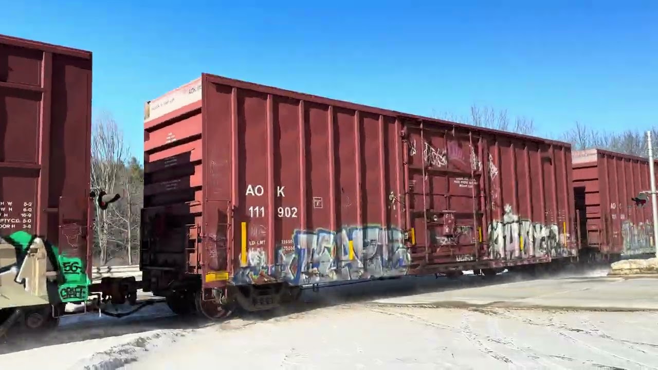 CSX L070 (Waterville-Rigby) Gray, ME 2/9/26 12:07pm