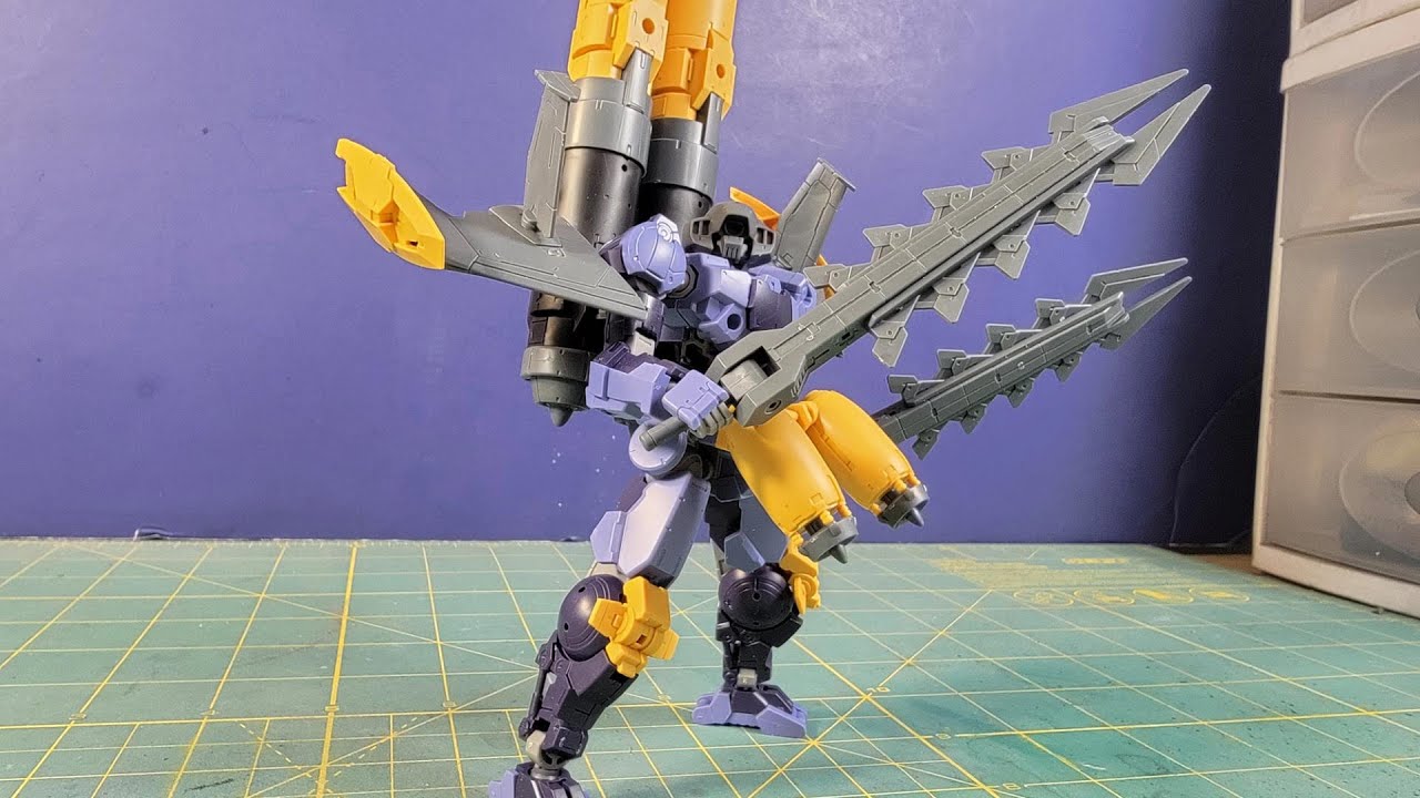 *BandaiModels* 30 Minute Mission - Portanova Marine Purple & Attack Sub set