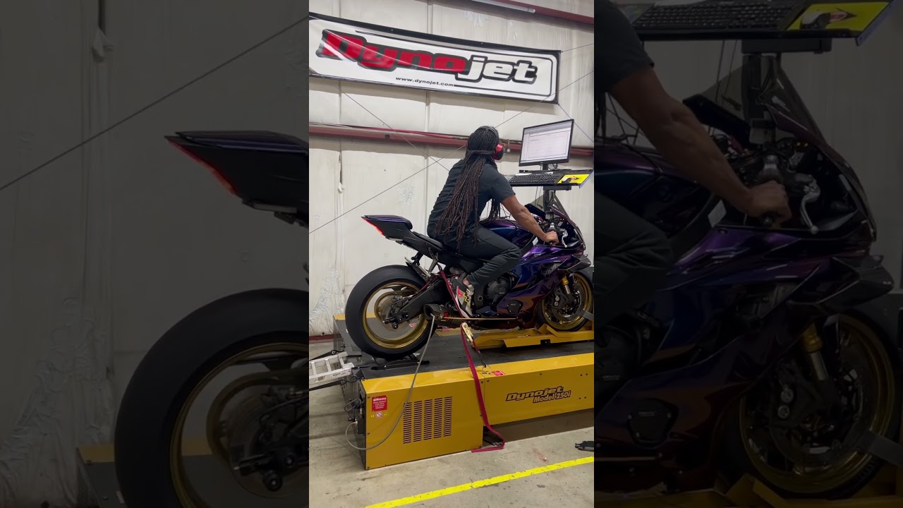 2020 Yamaha r6 Dyno | custom | 109whp