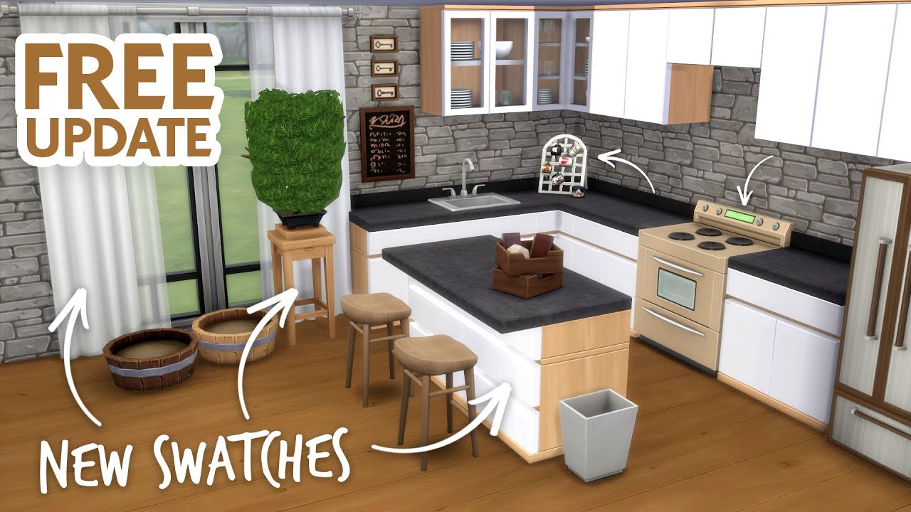 1000+ Color Swatches added to The Sims 4 Base Game in FREE New Update!