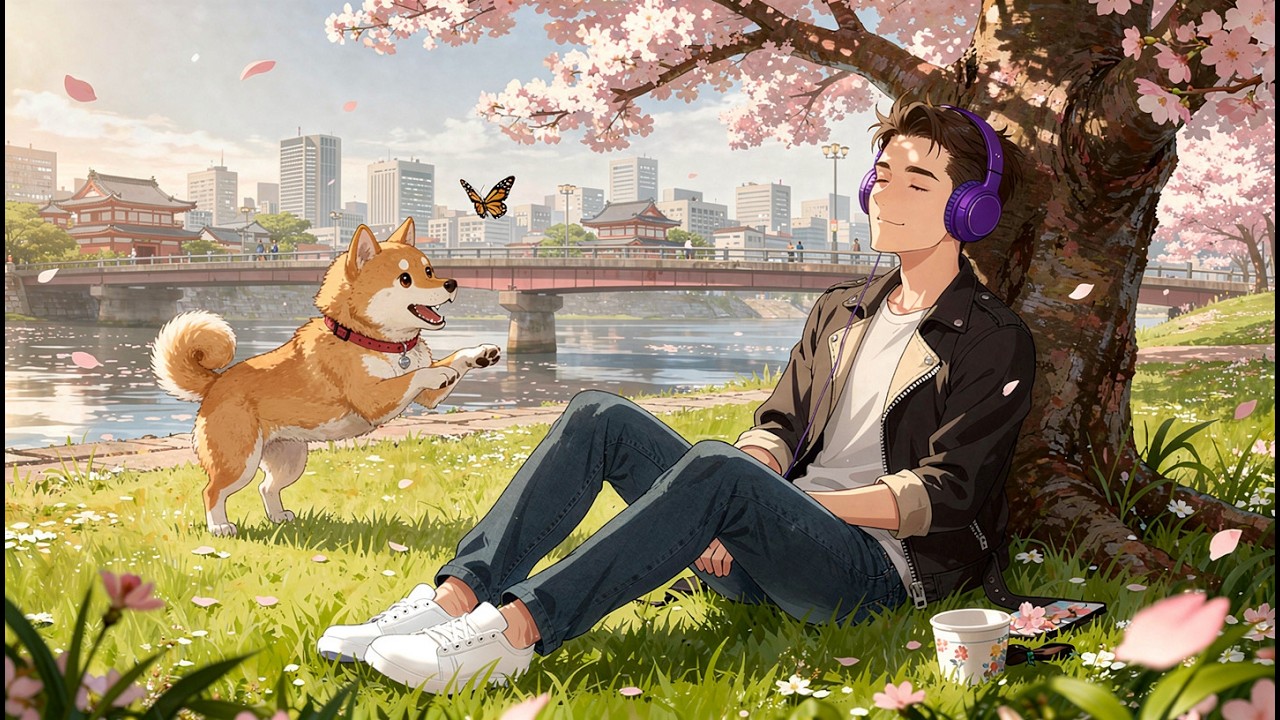 Sakura Breeze | Spring japanese lofi for overthinkers