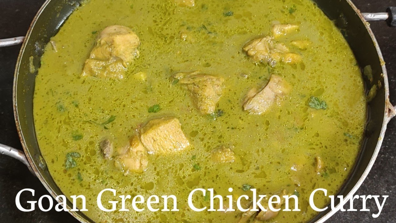 Goan Green Chicken Curry  | Super Tasty Recipe 😋| Must Try this Chicken Hariyaali 👍