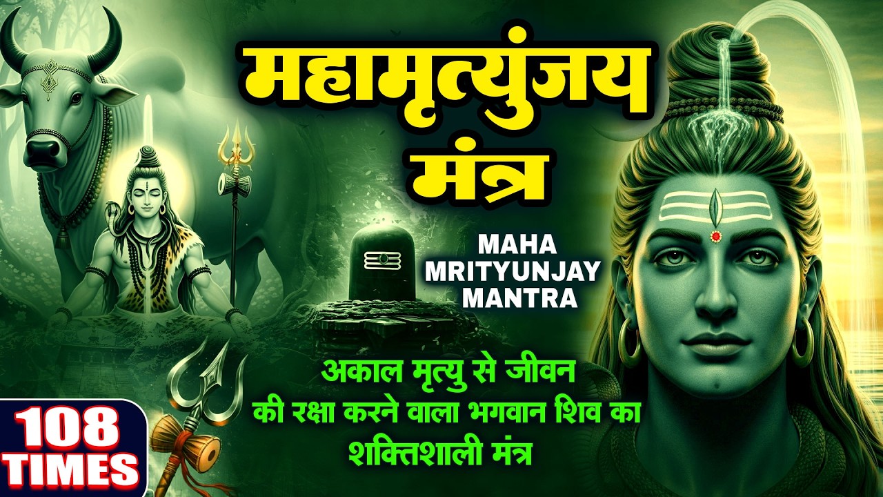 Mahamrityunjay Mantra 108 - आज महामृत्युंजय मंत्र सुनने से रोग दोष मिट जाते हैं