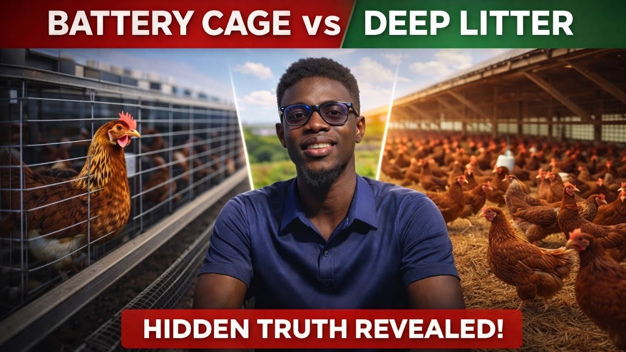 BATTERY CAGE VS DEEP LITTER! WHICH ONE MAKES POULTRY FARMERS RICHER!! ALL THE TRUTH TOLD!