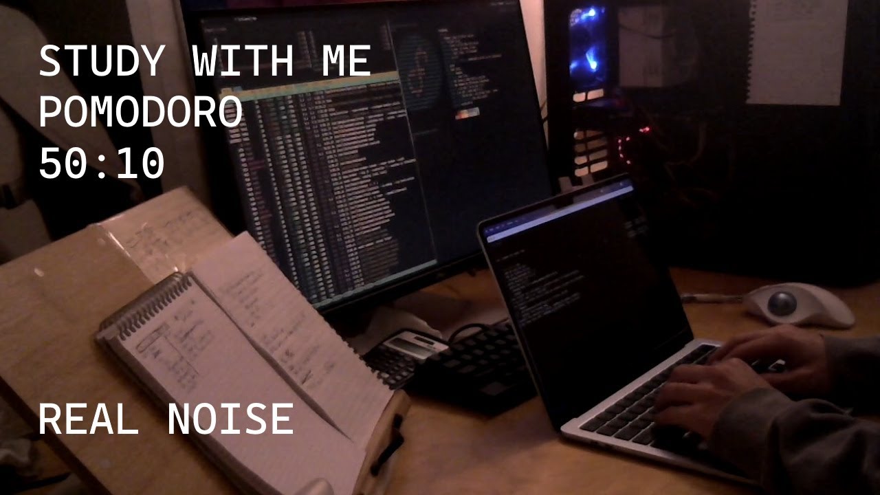 study with me ! going back for another degree LOL // pomodoro 50/10