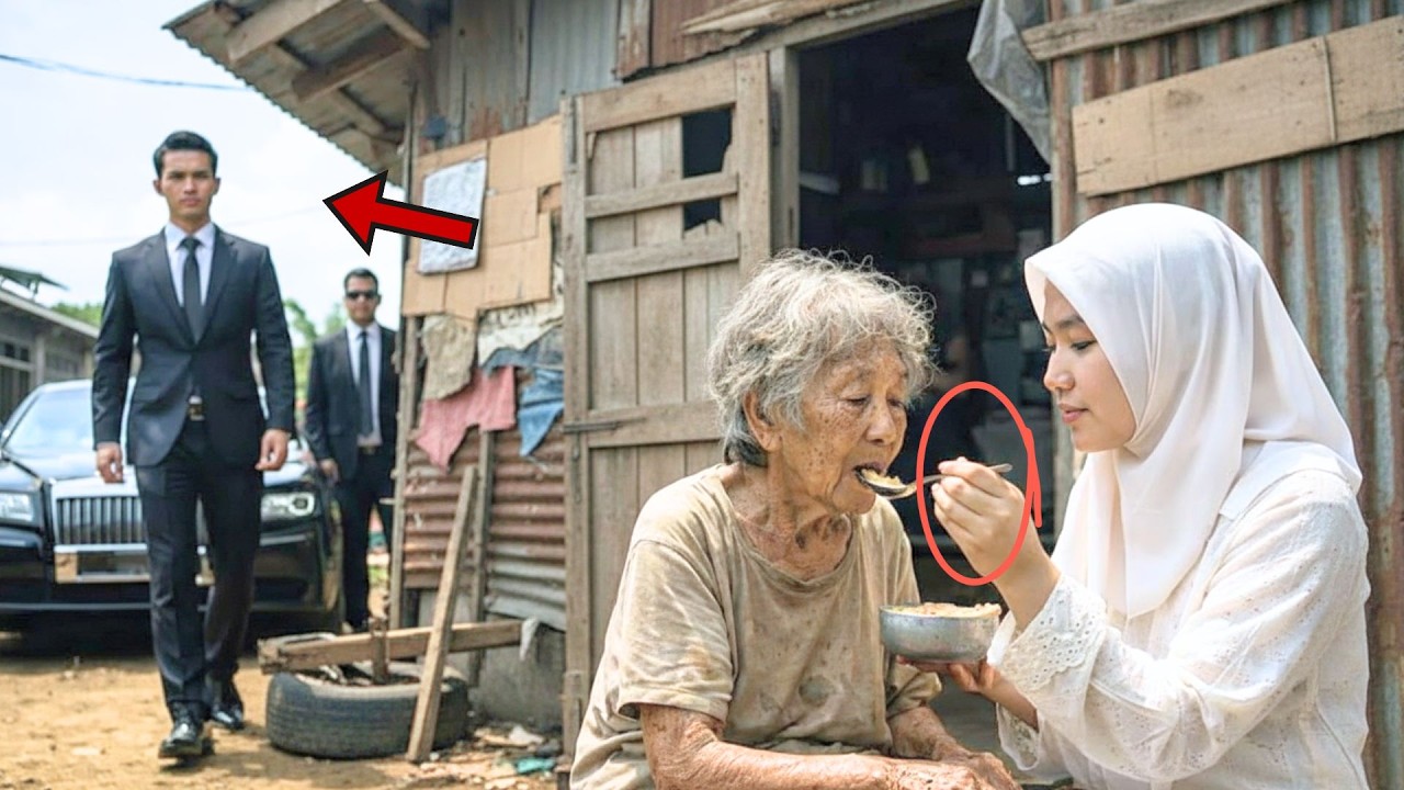 Santri Wati Ini Tulus Saat Merawat Seorang Nenek Yang Pikun, Kaget Saat Tahu Ternyata Beliau Adalah