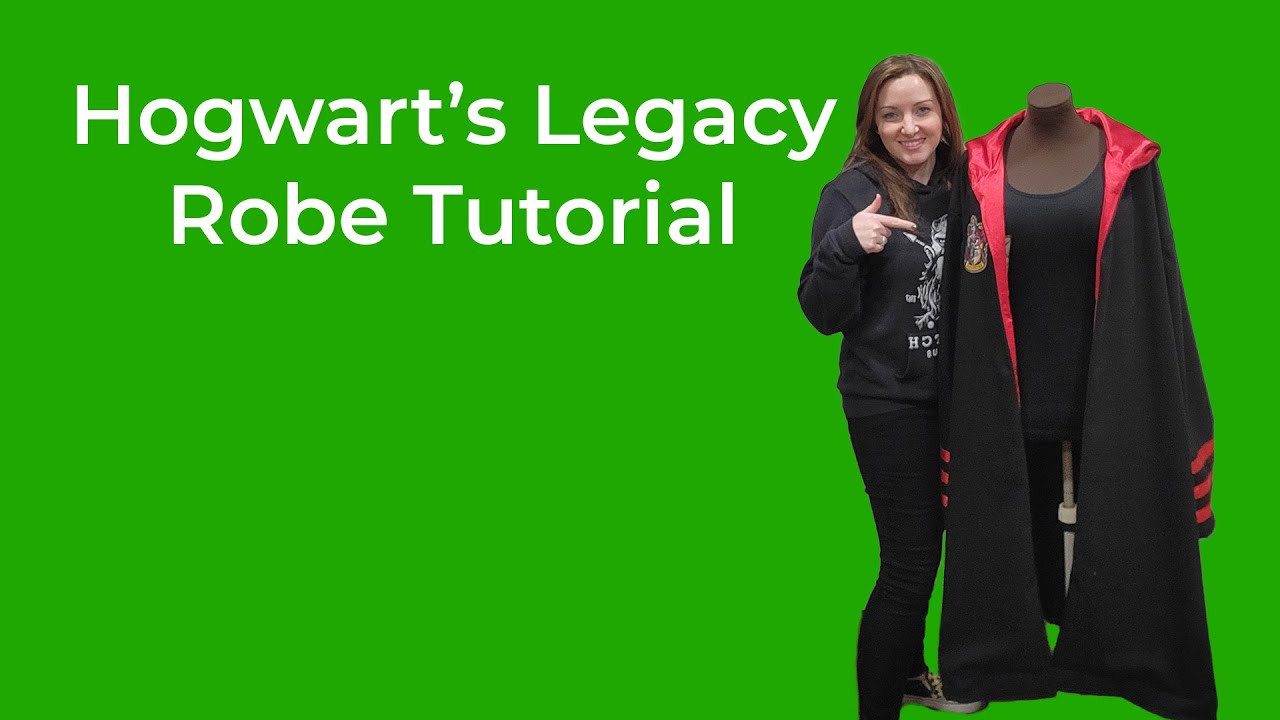 How to Make a Hogwarts Legacy Robe // Harry Potter Cosplay // Cosplay Tutorials