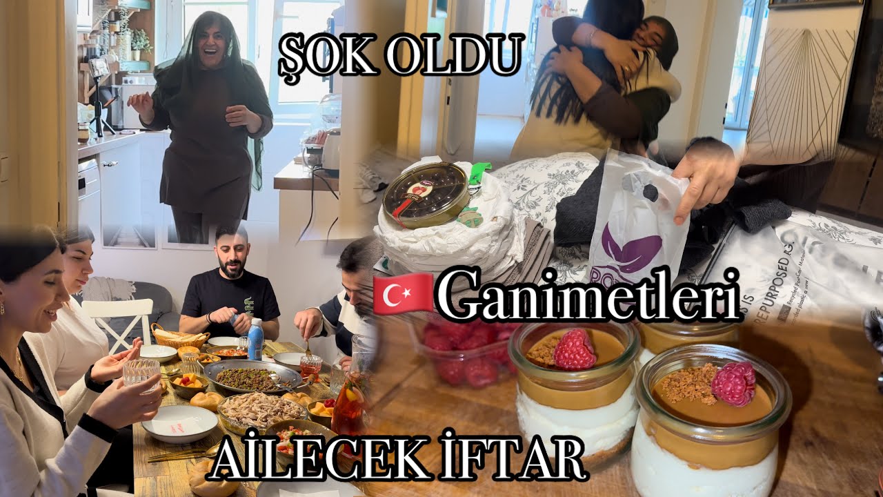 ANNEME ŞOK SÜRPRİZ, HABERSİZ GELDİK, AİLECEK İFTAR, TÜRKİYEDEN GELENLER🇹🇷, SARANIN ENFES TATLISI😍