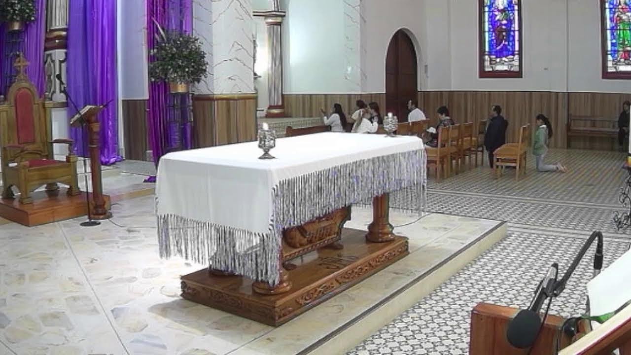 SANTA EUCARISTIA DE HOY   DOMINGO   22  - 02 - 26         6 :  00   :  A  .  M