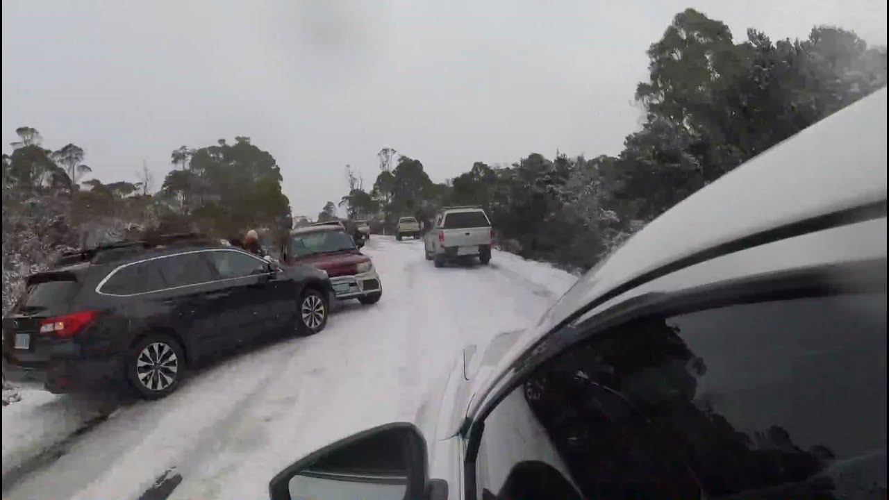 Tassie Snow trip in a Mazda CX-9 Azami