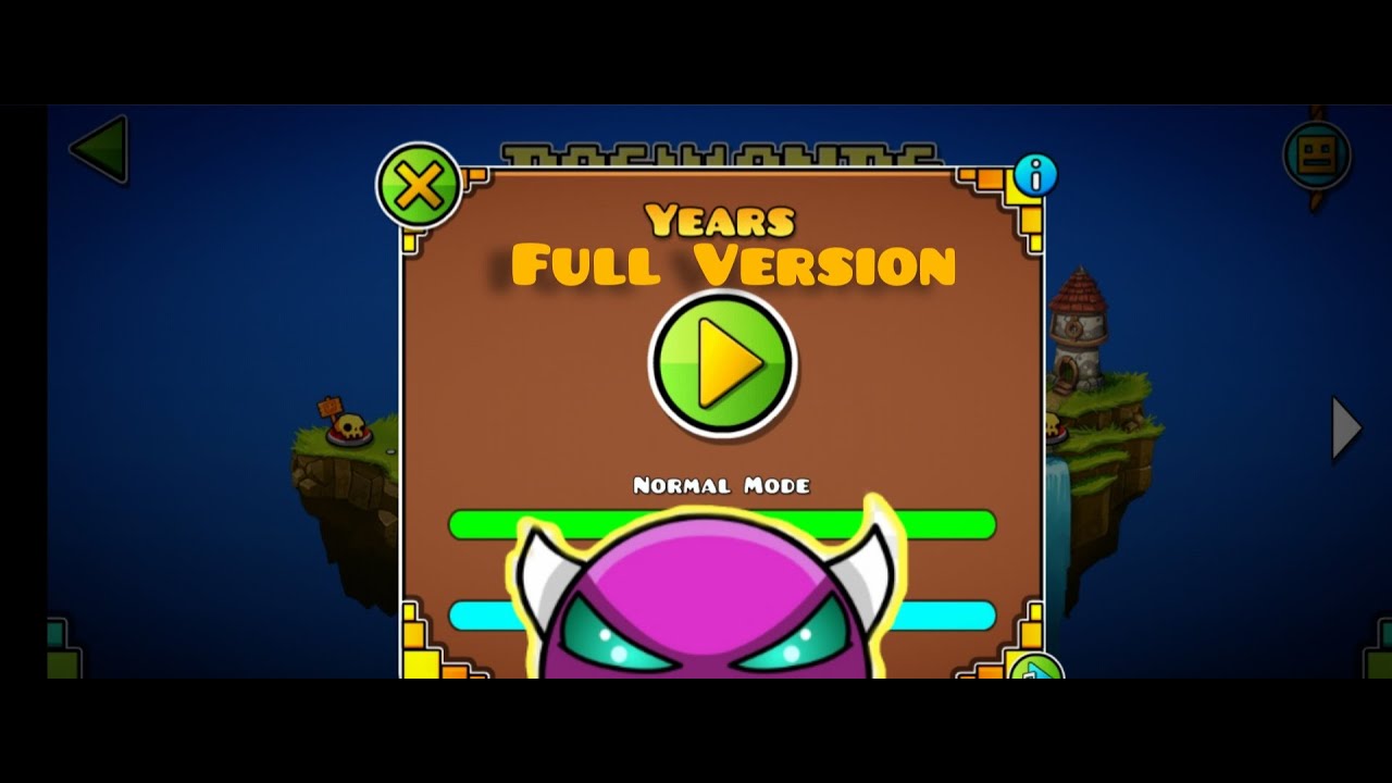 ⚠️YEARS FULL VERSION⚠️ [780p60] || Geometry Dash World