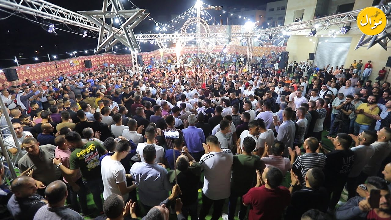 اضخم دحيات فلسطين 🔥💪 الفنانين مصطفى الخطيب ومحمد العراني  مهرجان الفنان امجد ابو الناجي عرابة2021