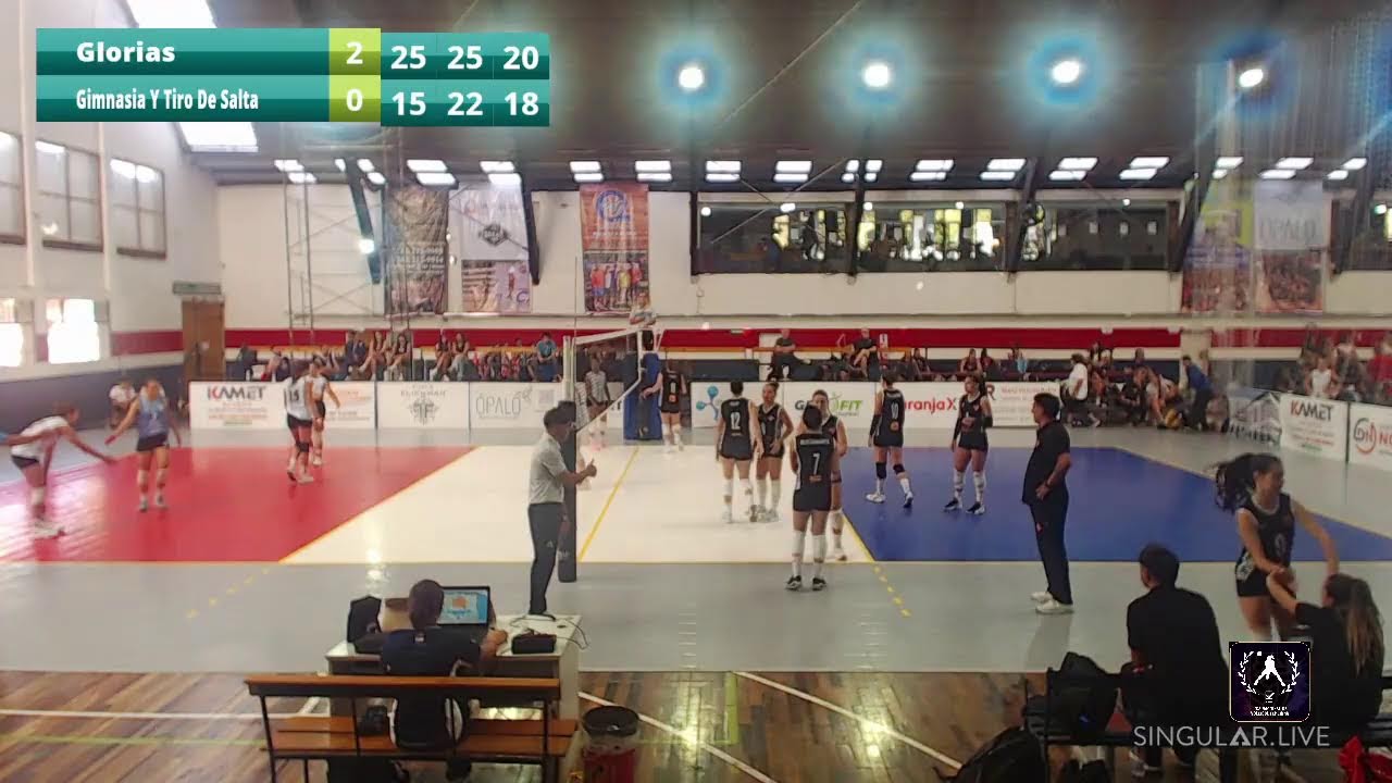 Glorias vs. Gimnasia y Tiro de Salta cancha 2 LNVF 2026