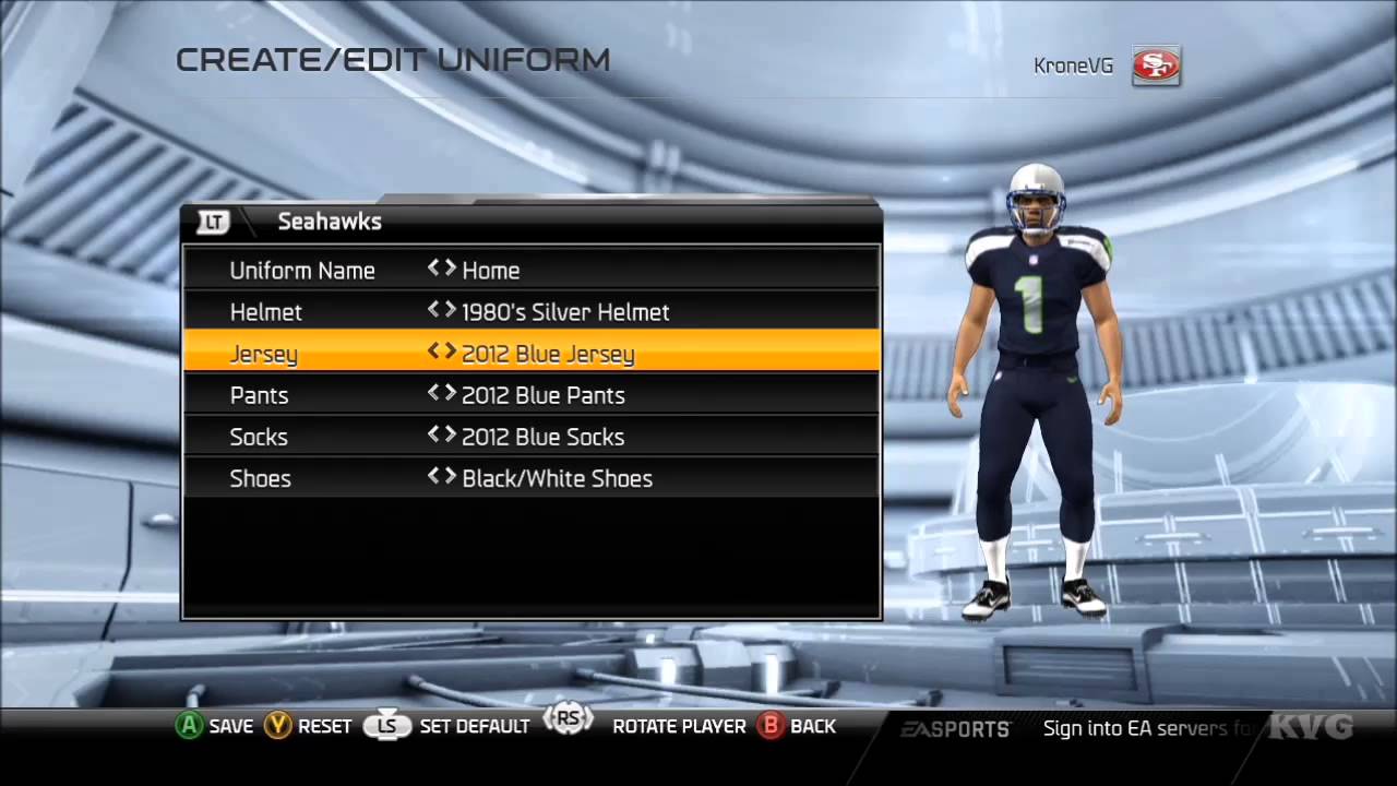 Madden NFL 15 - Customize | Create Uniform [HD]