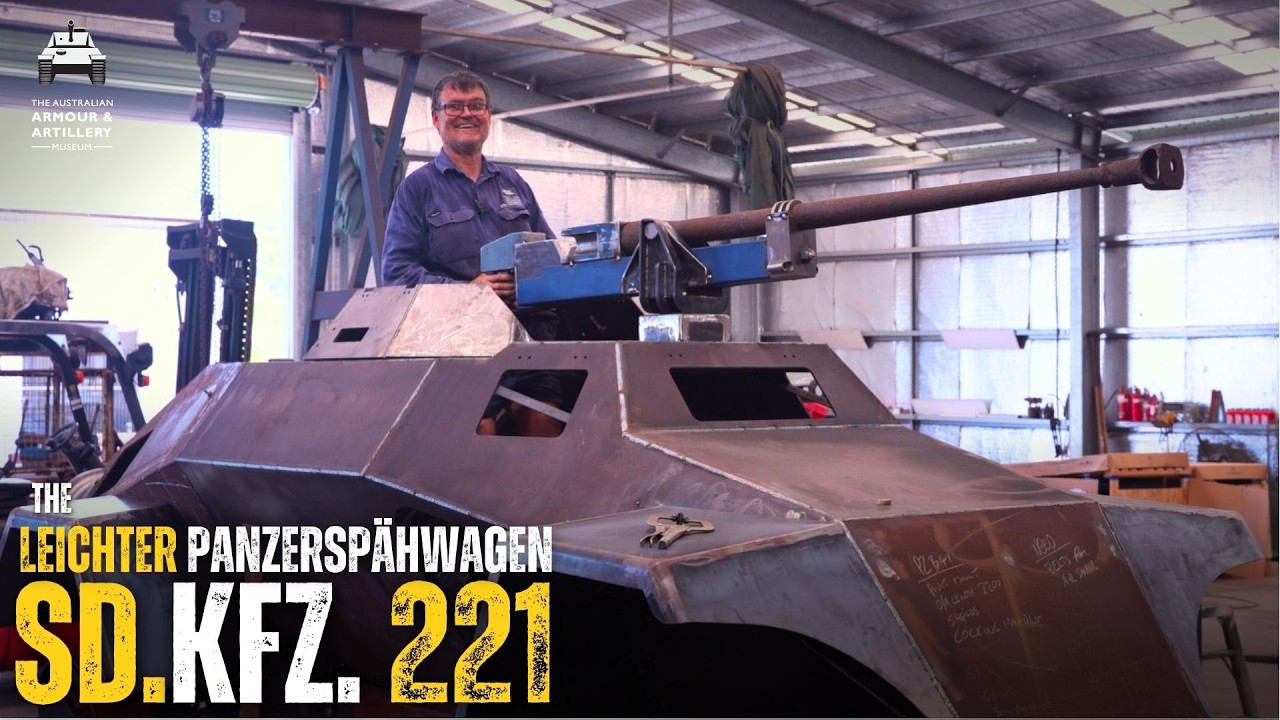 WORKSHOP WEDNESDAY: Fabricating the SdKfz 221's Panzerb&uuml;chse 41!