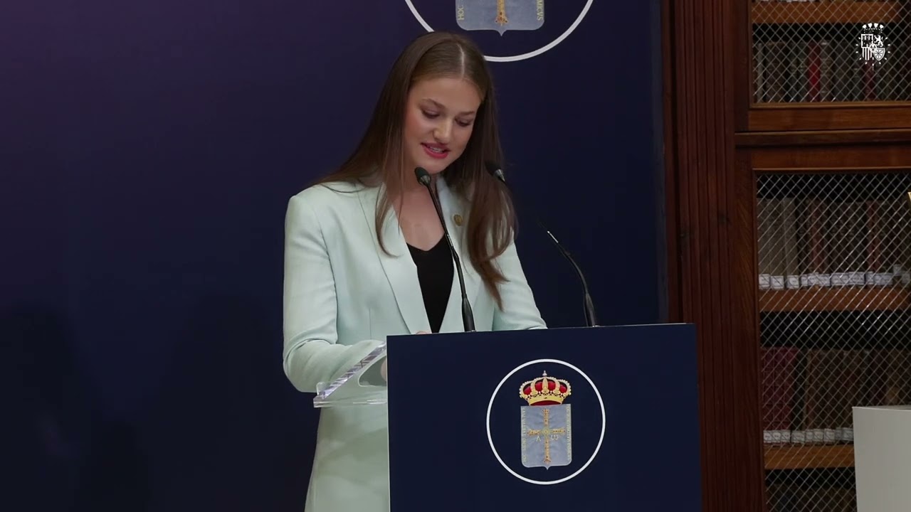 Palabras de la Princesa de Asturias en la entrega de la Medalla de Asturias