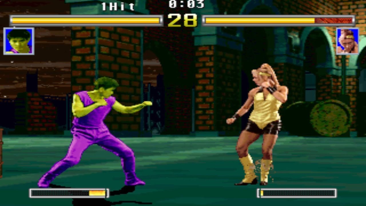 Jackie Chan in Fists of Fire [Arcade] - Dark Lau