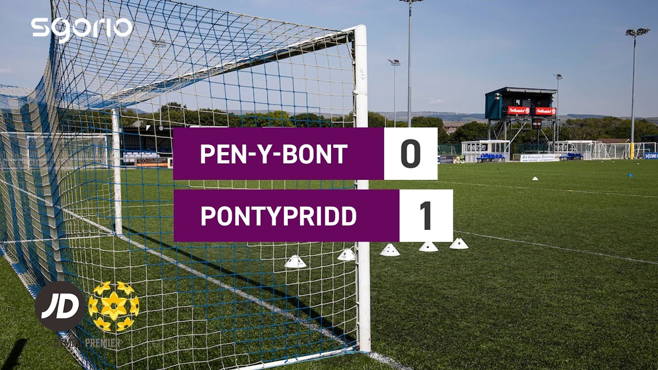 UCHAFBWYNTIAU | Pen-y-bont 0-1 Pontypridd | JD Cymru Premier