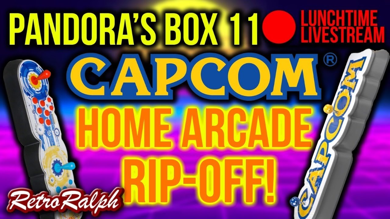 Lunchtime Livestream - Pandoras Box 11 - Capcom CLONE - w/ Console Kits