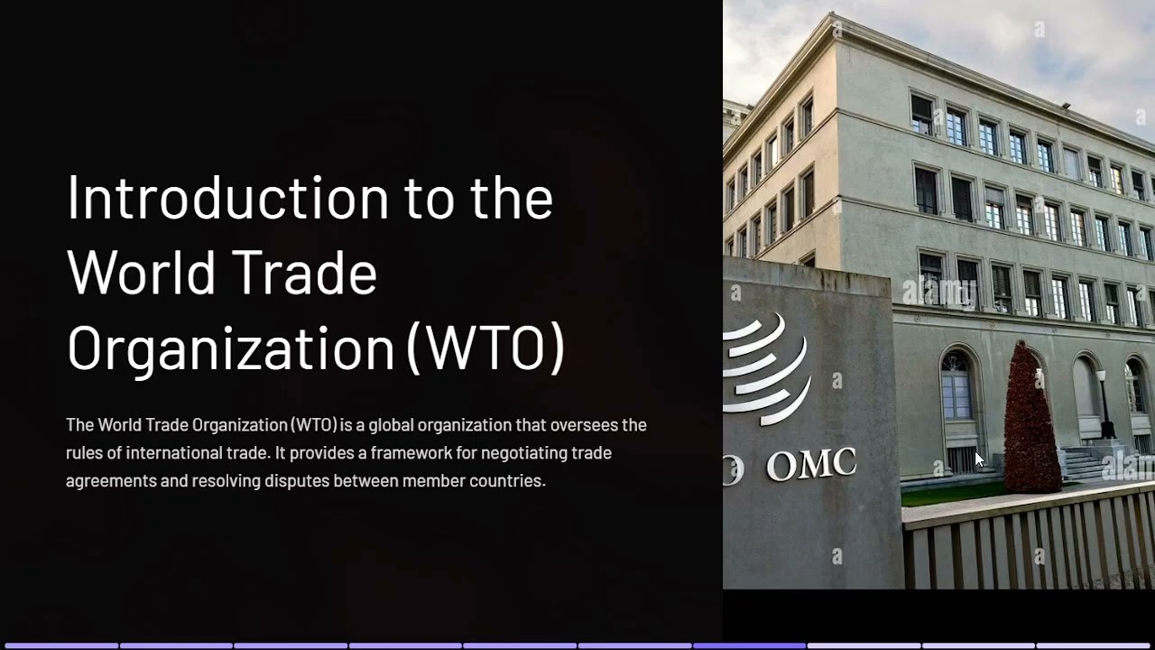 DGFT and WTO - International Banking Context