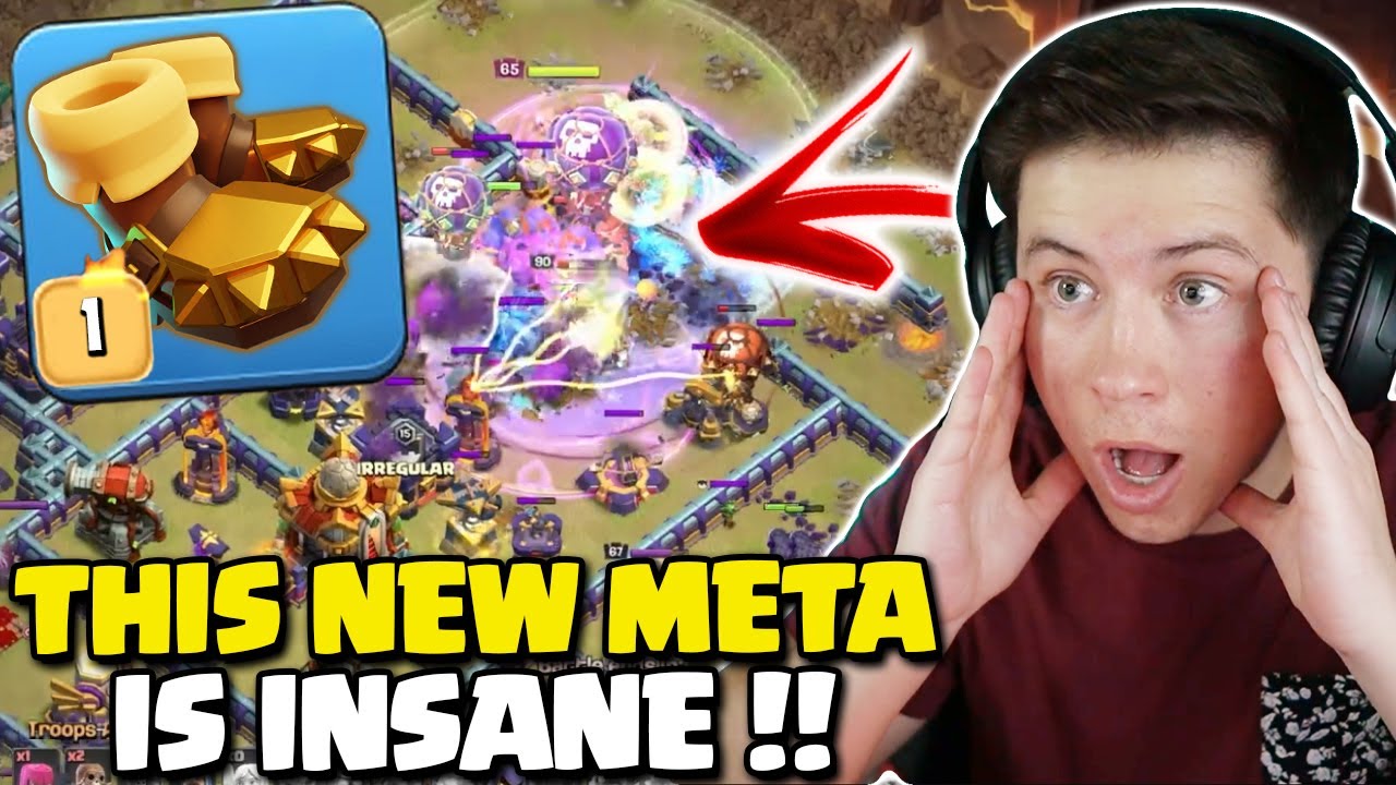 BOWLERS & QUAKE Boots & Log Launcher Combo *NEW* META (Clash of Clans)