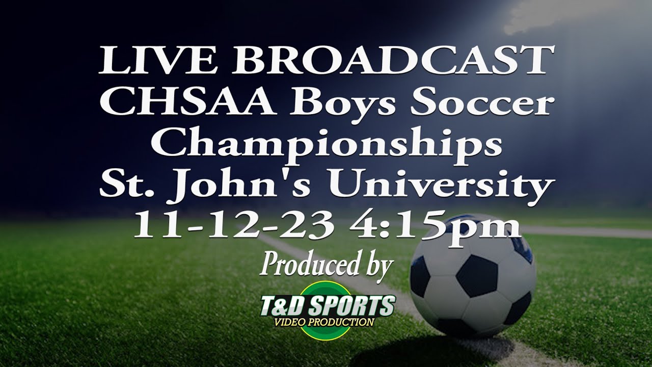 11-12-23 CHSAA Boys Soccer State Finals St. Anthony's vs. Regis @ St. John's University
