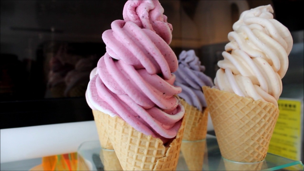 Making 8 Ice Creams in a row with a Trendyblends Real Fruit Ice Cream Blender