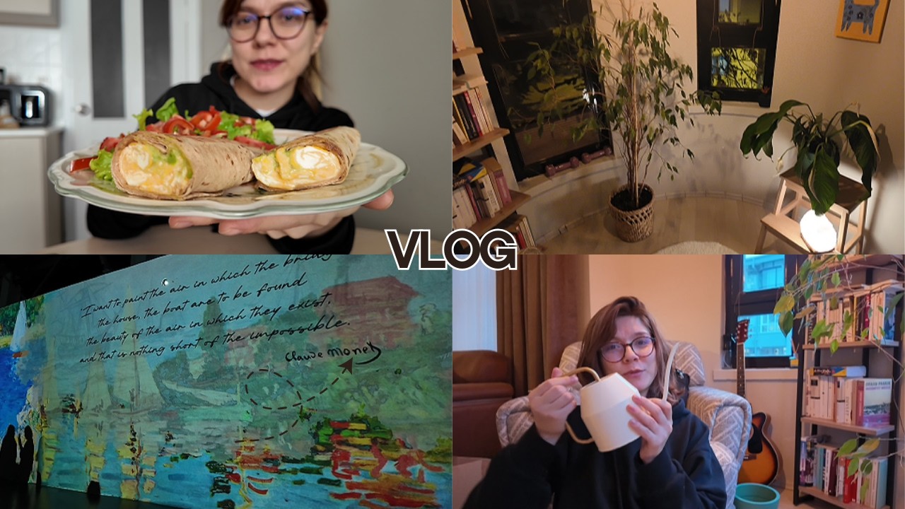 Vlog | Kahvaltı, Sergi Gezisi, IKEA Alışverişi ve Evde Bitki Bakımı
