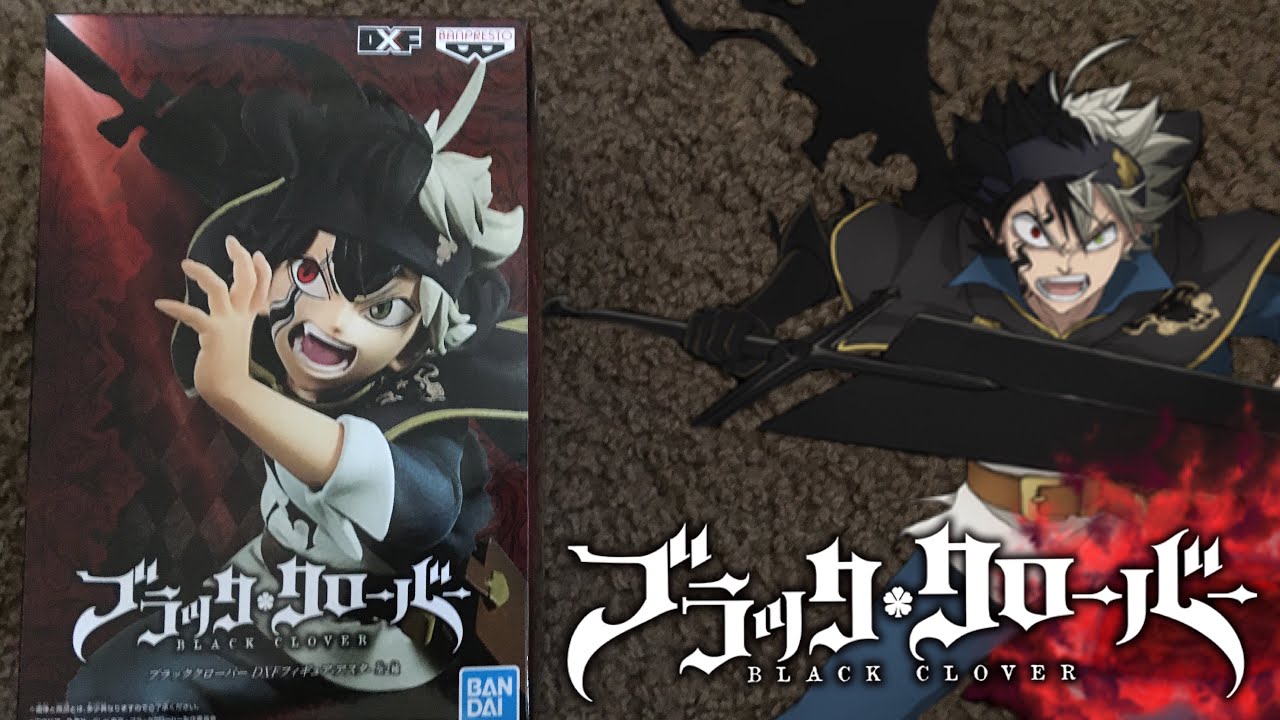 #Asta Opening My ブラッククローバーアスタ反魔法 Black Clover Black Asta (Demon Form) Figure