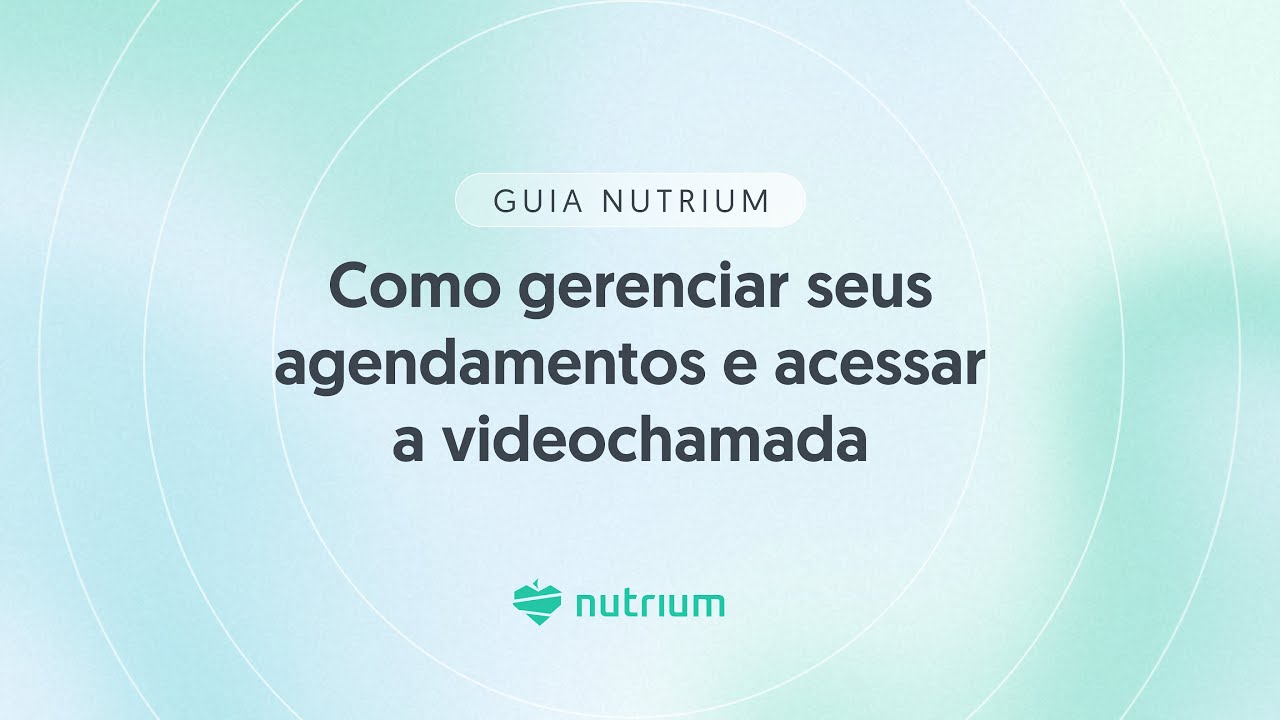 Руководство Nutrium: Как управлять своими записями на прием и получать доступ к видеозвонкам