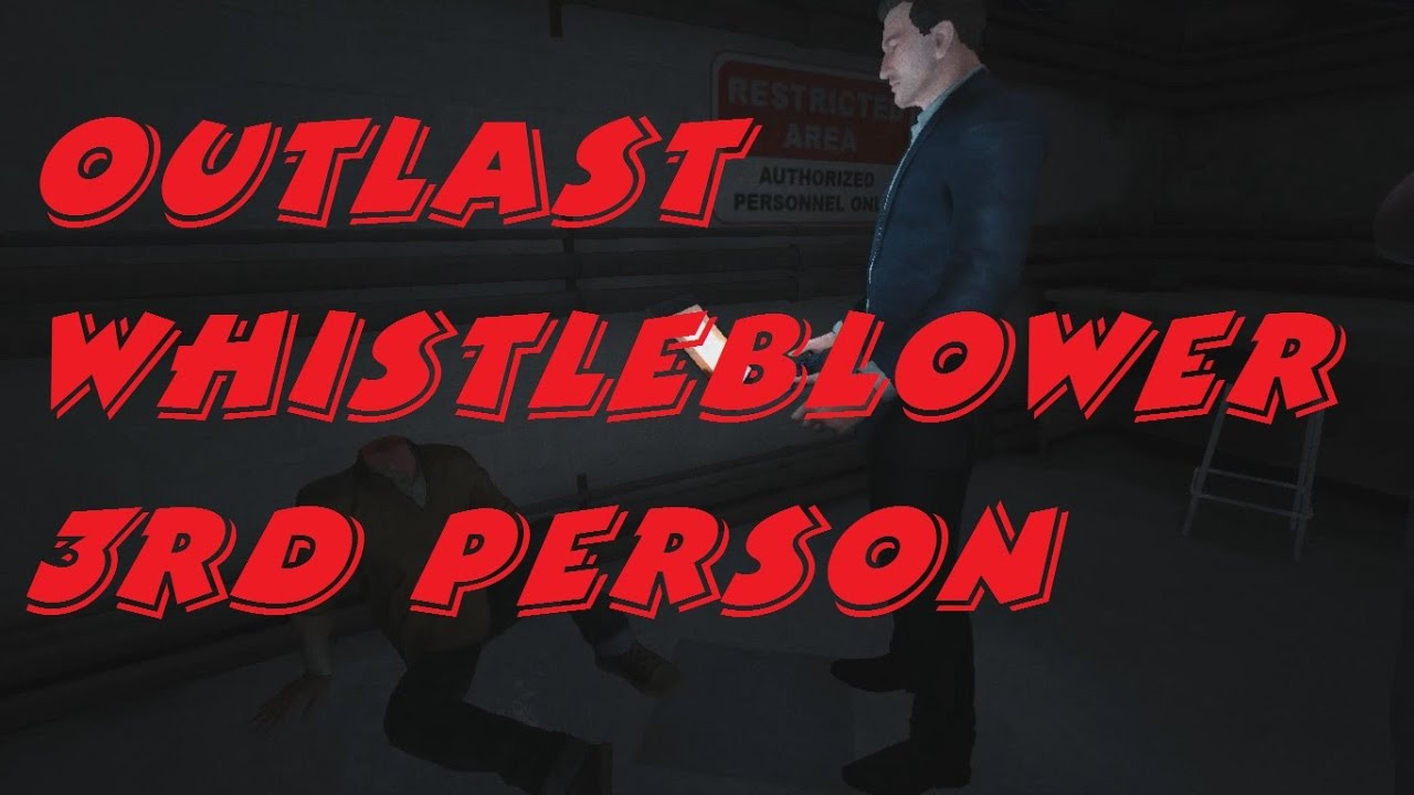 Outlast Whistleblower Walkthrough Chapter 1 - Underground Lab (3rd person)