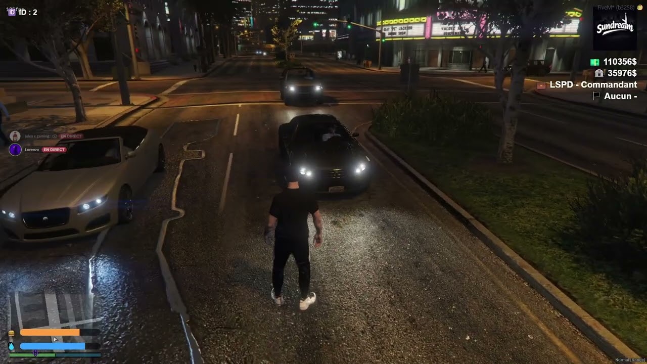 Nouvelle HUD fivem esx v1