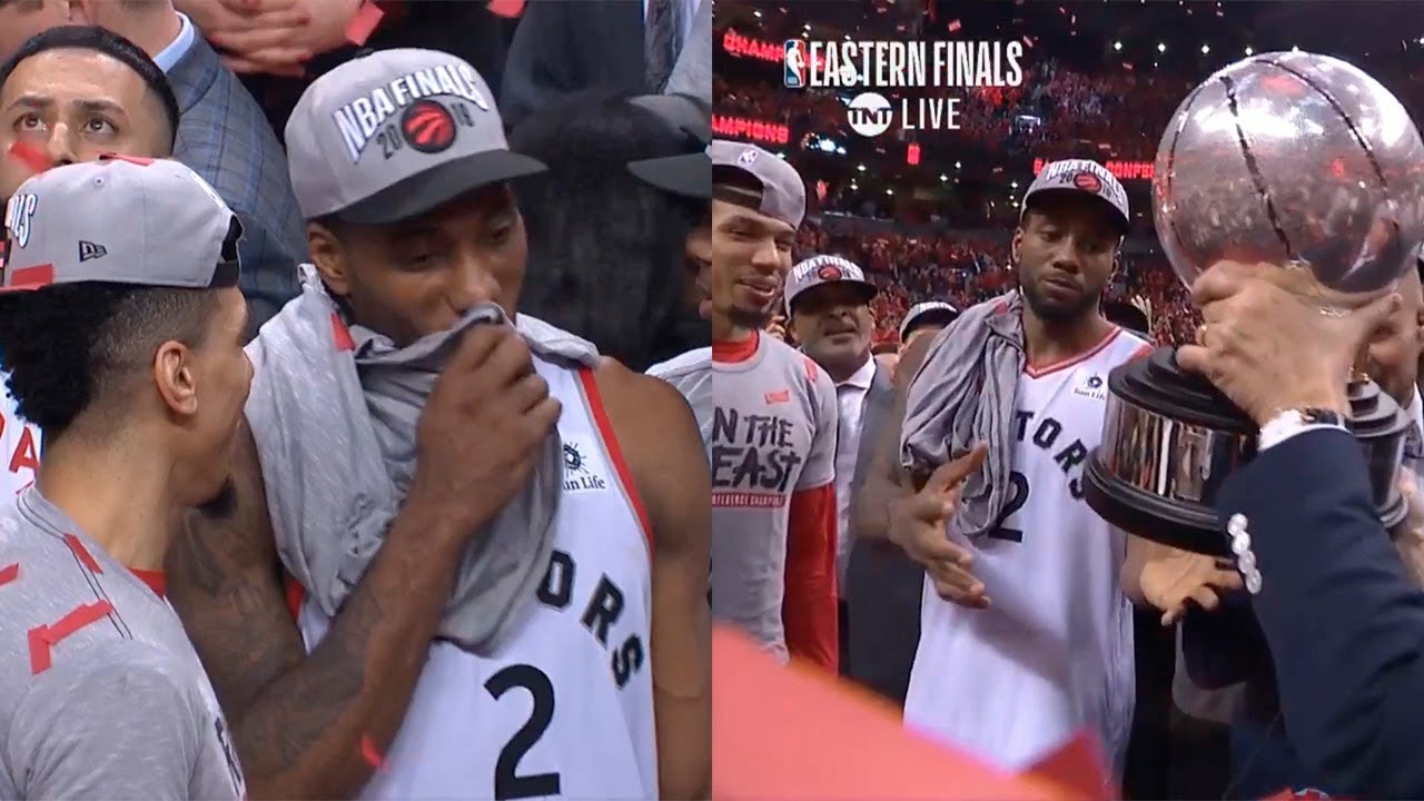Toronto Raptors - Trophy Presentation Ceremony | Eastern Conference Finals | 2019 NBA Playoffs