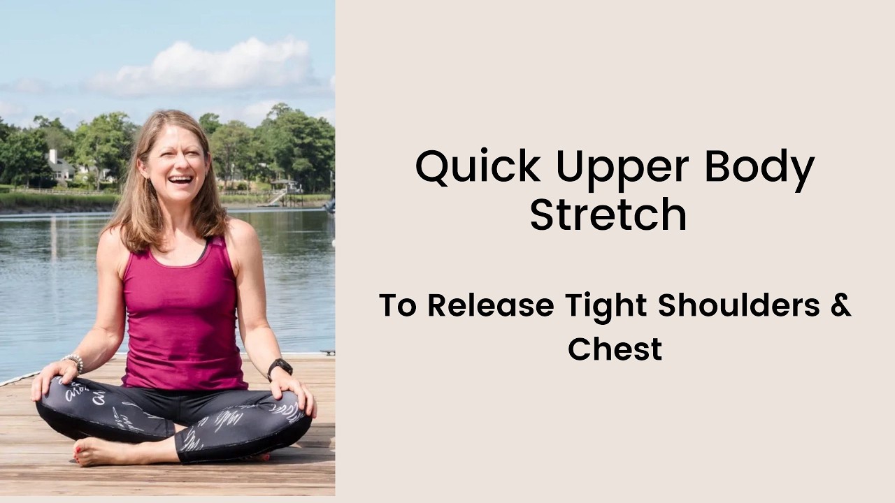 Quick Upper Body Stretch: Release Tight Shoulders & Chest