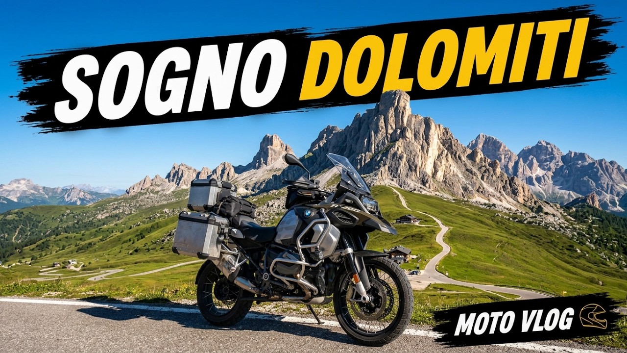 Strada del Menador e Passo Giau in Moto | Il Giro più Bello sulle Dolomiti