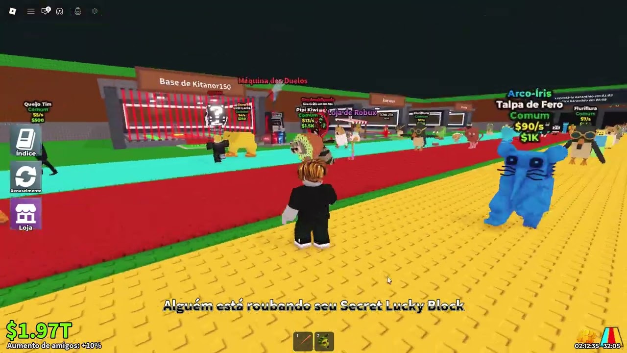 um noob entrou no meu serv...
