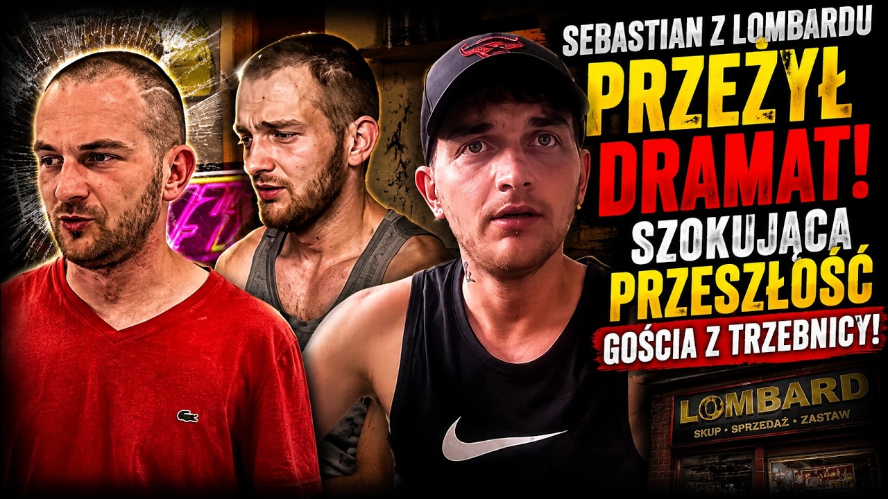 SEBASTIAN Z LOMBARDU PRZEŻYŁ DRAMAT! SZOKUJĄCA PRZESZŁOŚĆ GOŚCIA Z TRZEBNICY!