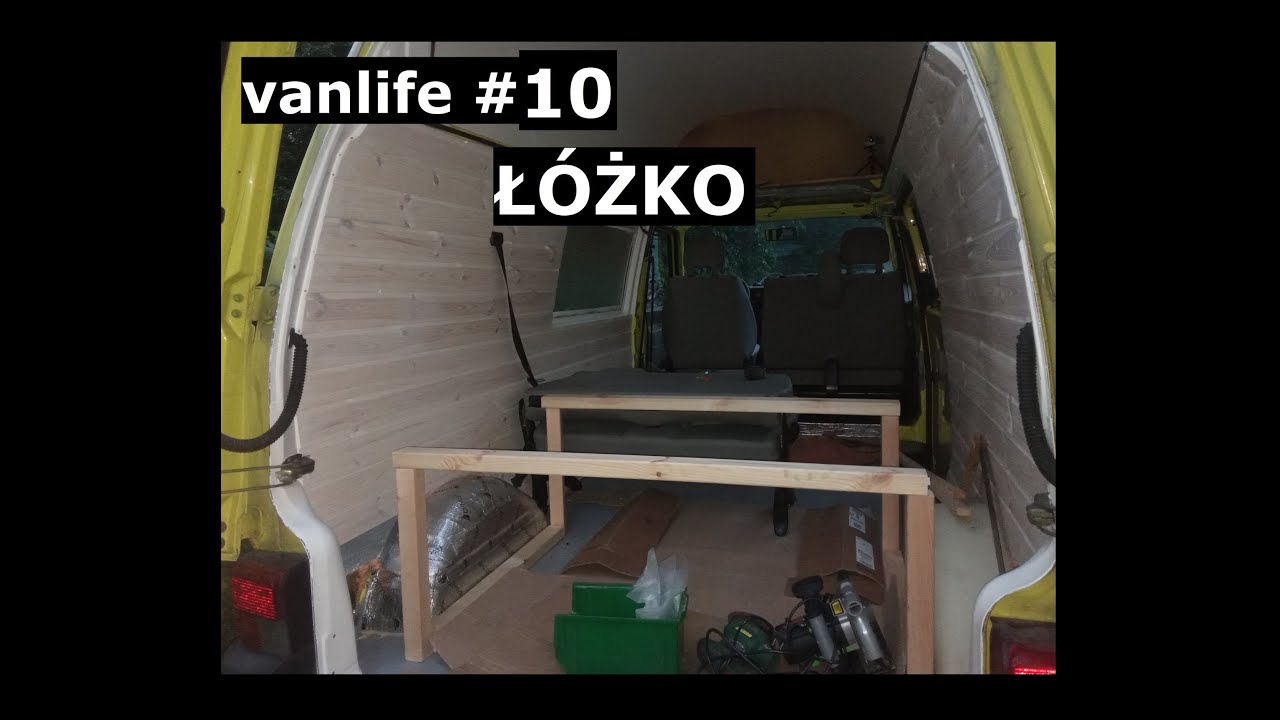 VanLife#10 - Budowa kampera z karetki- Łóżko, alufelgi