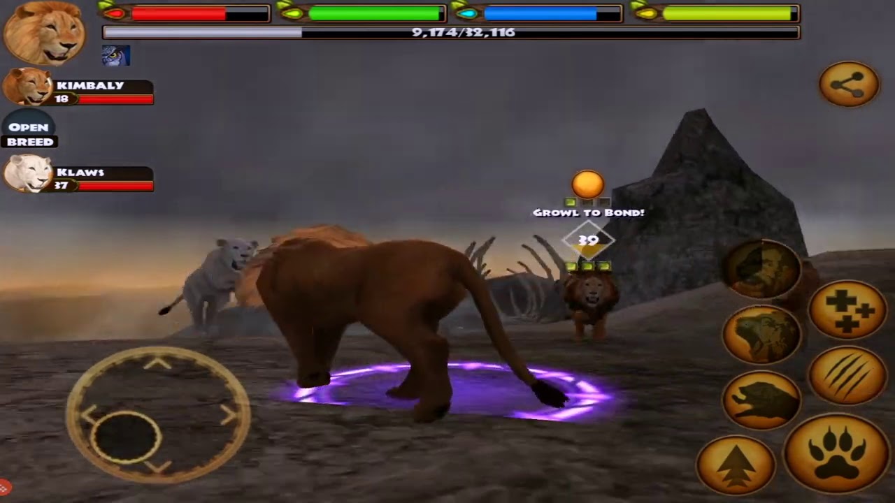 🦁Ultimate Lion VS Crocodile, Cheetah, Hippo, Rhino, Elephant, Hyena, Wild Dog, Simulator, Part 2