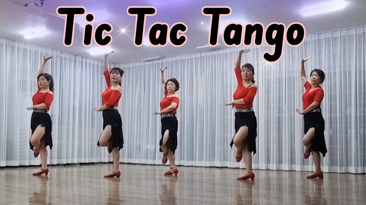 Tic Tac Tango Line Dance (Beginner)- April 2024